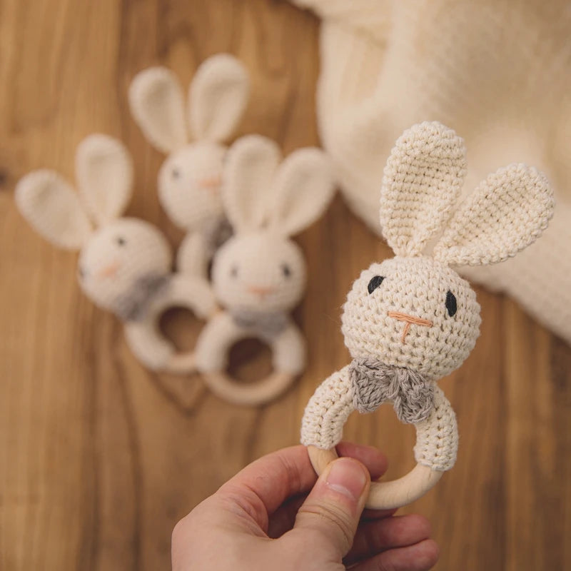 Baby Rattle Bunny Crochet