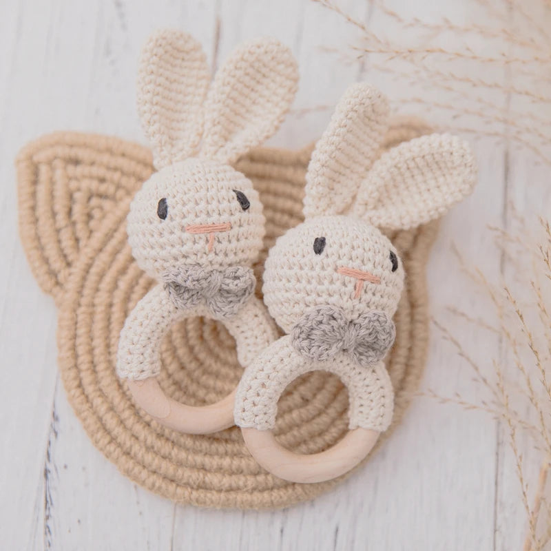 Baby Rattle Bunny Crochet