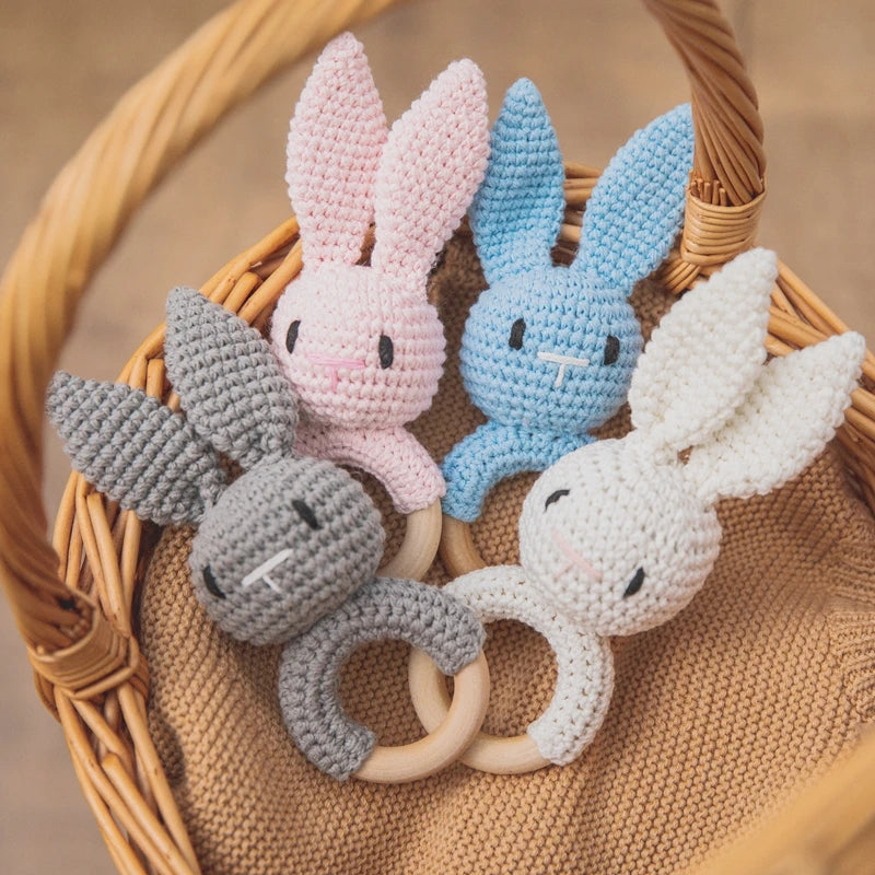 Baby Rattle Bunny Crochet