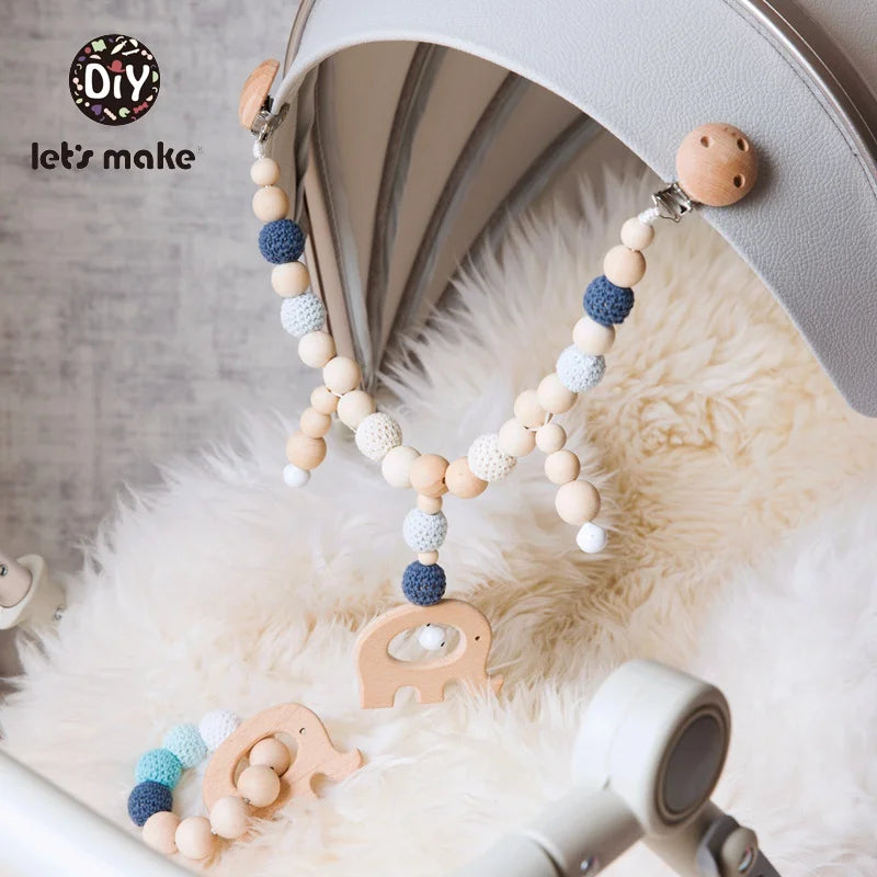 Baby Pram Clip Rattle Toy