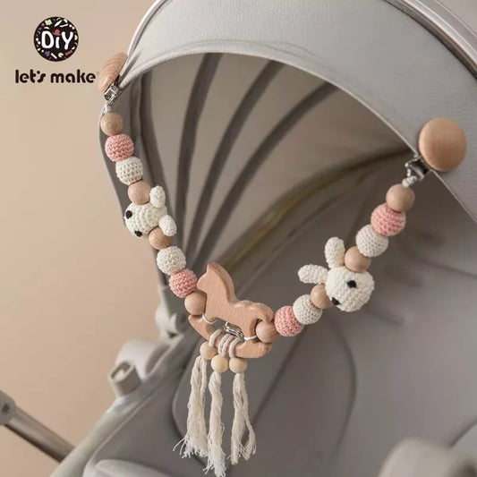 Baby Pram Clip Rattle Toy