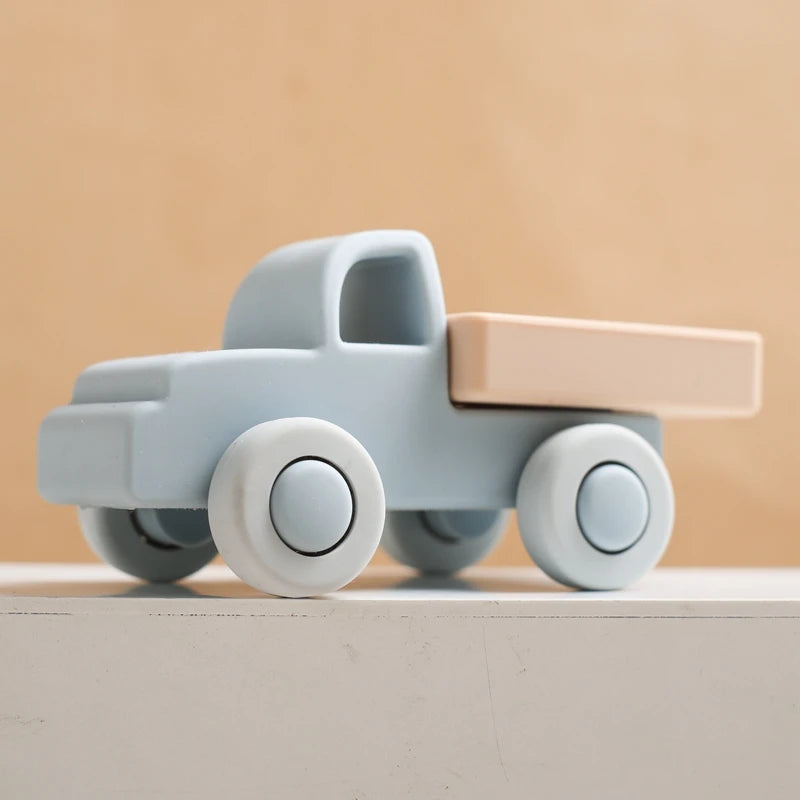 Montessori Silicone Car Toys