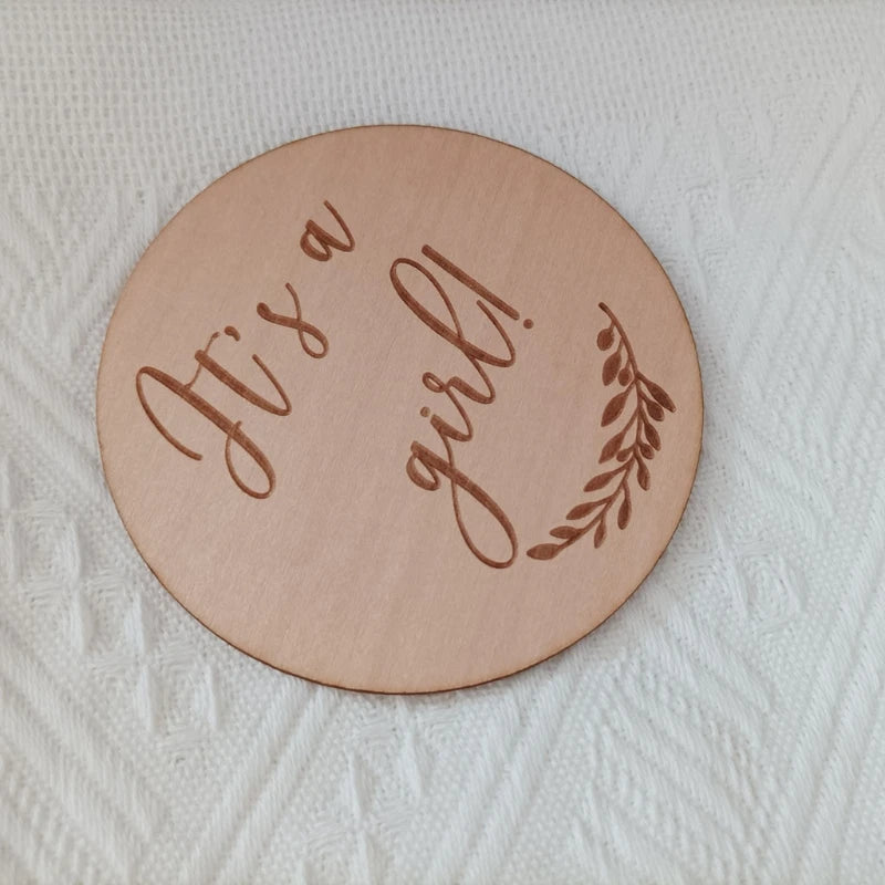 Wooden Baby Milestone Cards