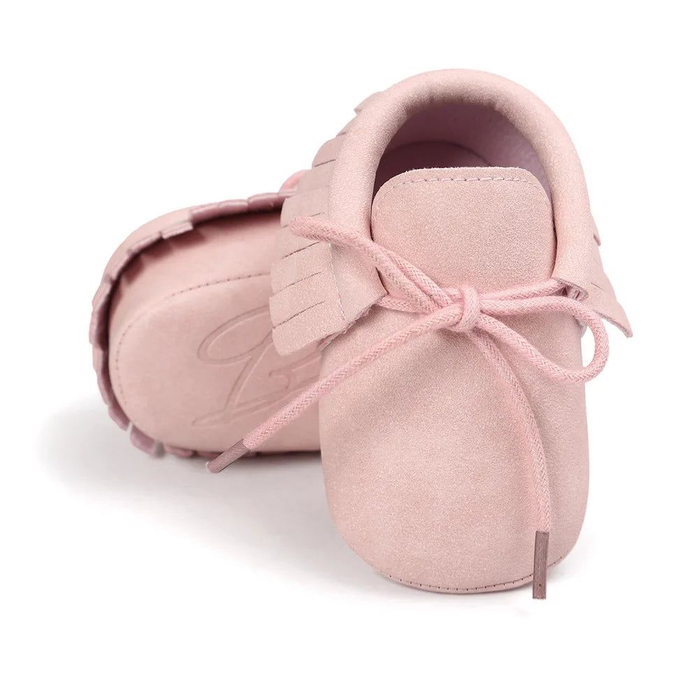 Suede Tassels Baby Shoes