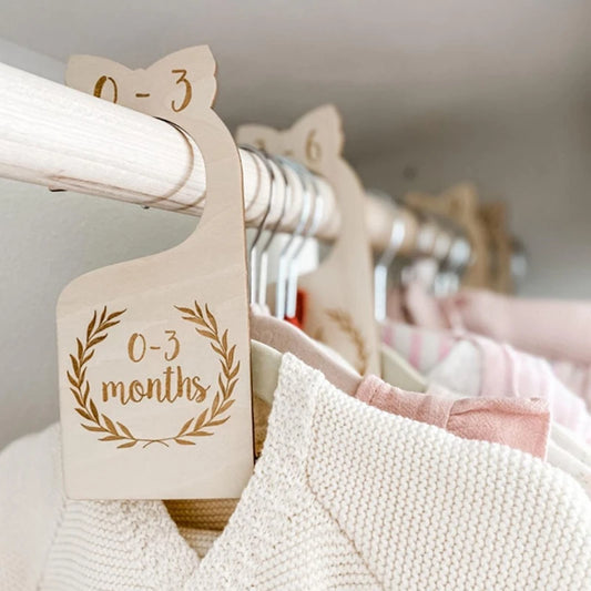 Wooden Baby Closet Dividers